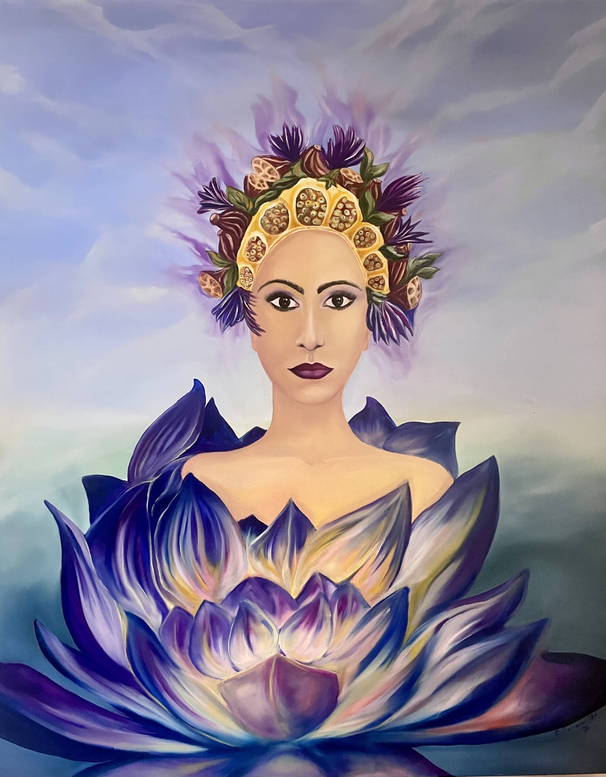 Die Königin des Ägyptischen Lotus